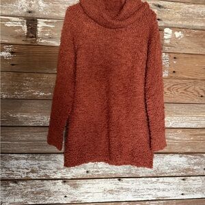 Pink Rose Turtleneck